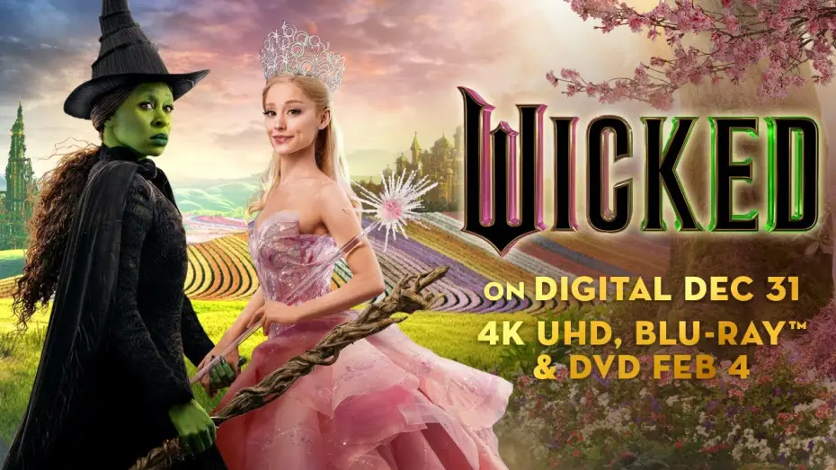Відео до фільму Wicked: Чародійка | Watch At Home on December 31