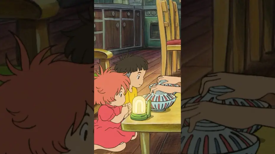 Відео до фільму Рибка Поньо на кручі | Clip: Ponyo and Sosuke get a dinner surprise