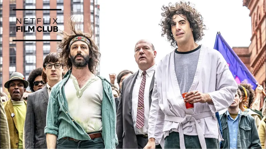 Відео до фільму Суд над Чиказькою сімкою | The True Story Behind The Trial of the Chicago 7 | Netflix