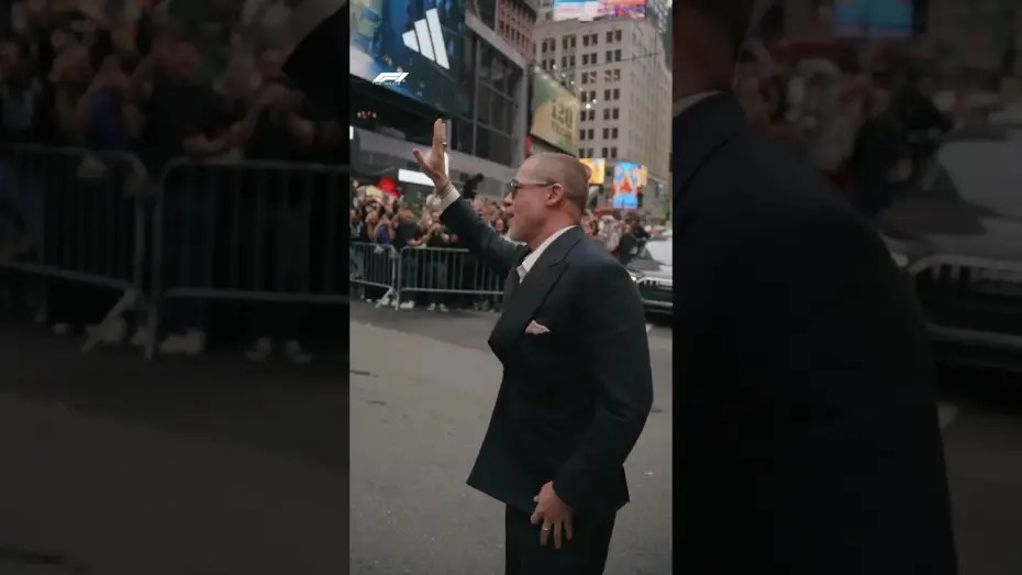 Відео до фільму F1: Фільм | Brad made a 'Pitt' stop at the World Premiere in New York last night!