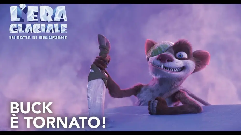 Відео до фільму Льодовиковий період: Курс на зіткнення | Buck &egrave; tornato! | L'Era Glaciale in Rotta di Collisione | Dal 22 Agosto al Cinema