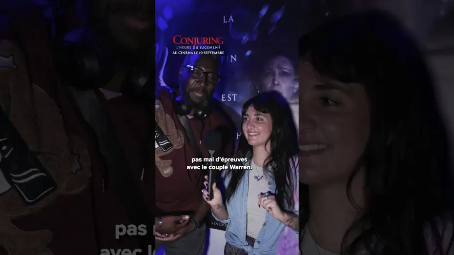 Відео до фільму Закляття 4: Останній обряд | Et toi, qu'est-ce que tu aimerais dire &agrave; Vera Farmiga et Patrick Wilson ? 🥹 #Conjuring