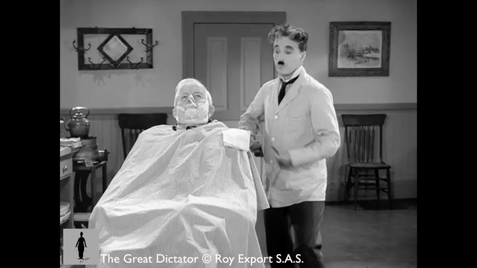 Відео до фільму Великий диктатор | Charlie Chaplin - The Great Dictator - Barber Shop Scene (Brahms&rsquo; Hungarian Dance No. 5)