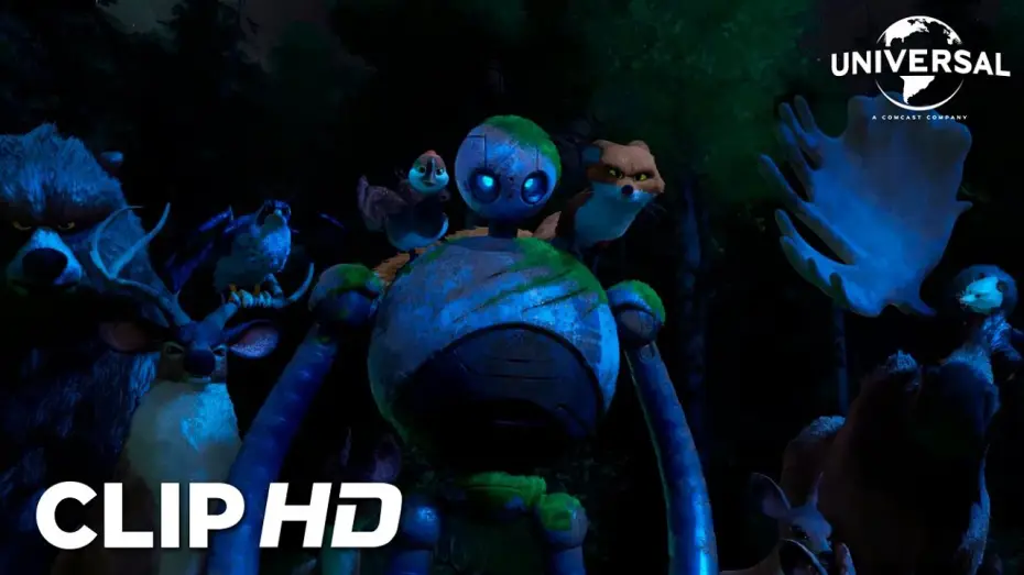 Відео до фільму Дикий робот | Clip - Rodeados en el bosque