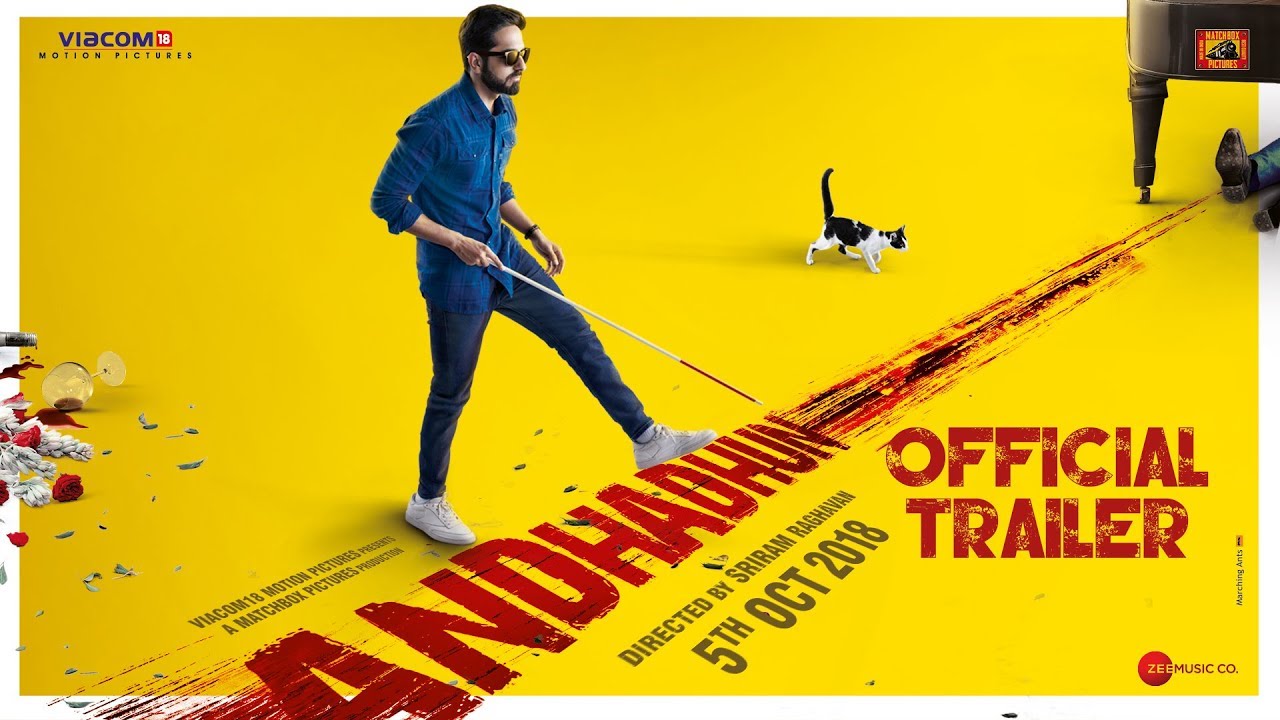 Відео до фільму Andhadhun | AndhaDhun | Official Trailer | Tabu | Ayushmann Khurrana | Radhika Apte | 5th October