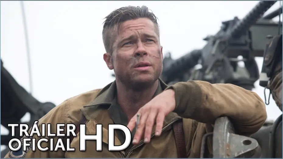 Відео до фільму Лють | CORAZONES DE ACERO. Tr&aacute;iler Oficial HD. Ya en cines.