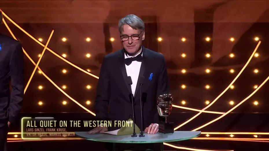 Відео до фільму На Західному фронті без змін | All Quiet On The Western Front Wins Sound | EE BAFTAs 2023