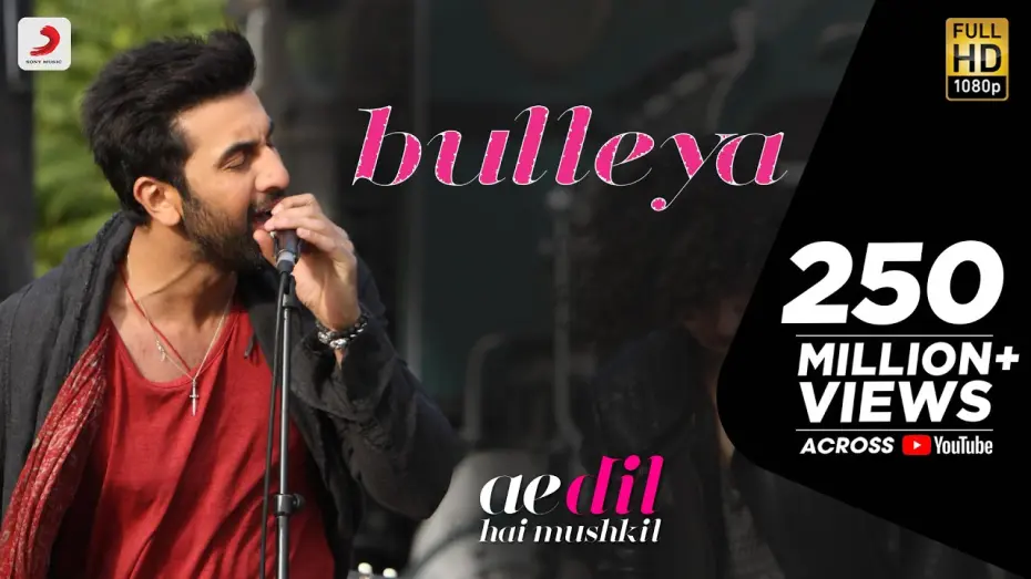 Відео до фільму Ae Dil Hai Mushkil | Bulleya – Ae Dil Hai Mushkil | Karan Johar | Aishwarya, Ranbir, Anushka | Pritam | Amit Mishra