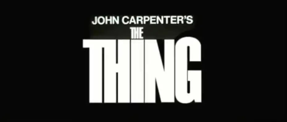 Відео до фільму Щось | John Carpenter