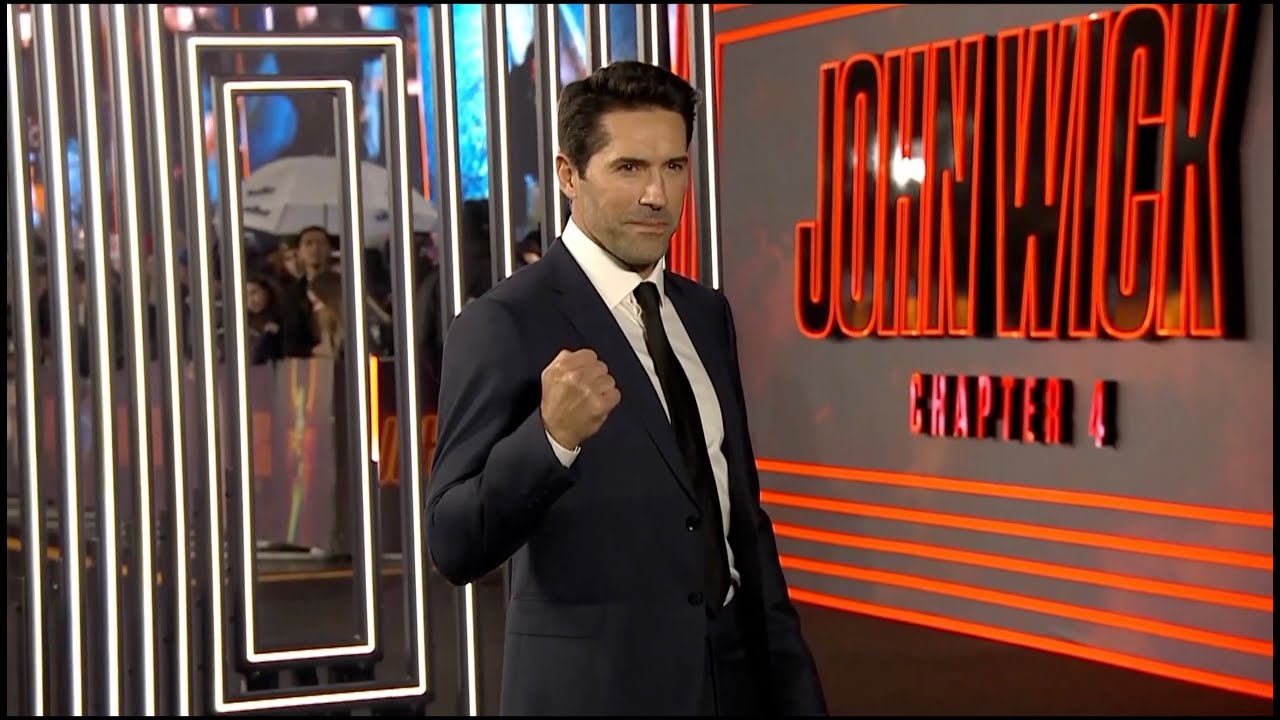 Відео до фільму Джон Уік 4 | Scott Adkins at London John Wick 4 Premiere