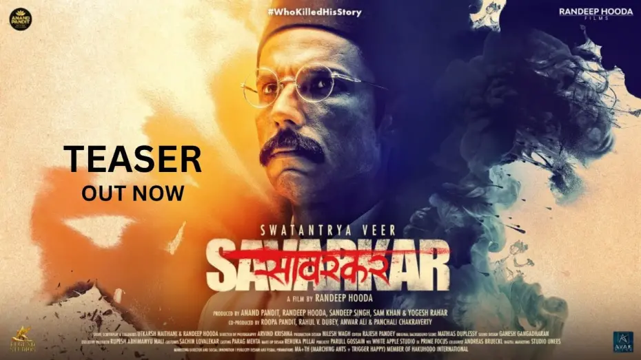 Відео до фільму Swatantra Veer Savarkar | Swatantrya Veer Savarkar Official Teaser | Randeep Hooda | Anand Pandit | Legend Studios | 2023