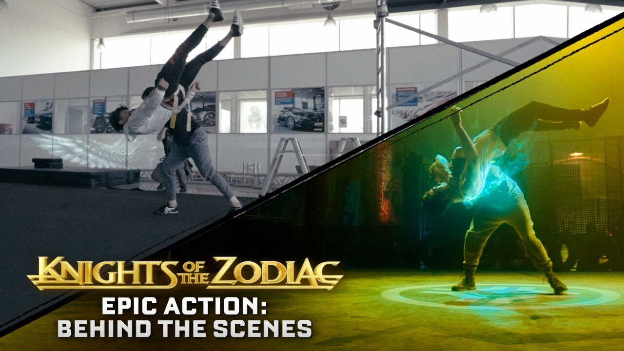 Відео до фільму Лицарі Зодіаку | On Set with the Stunt Team