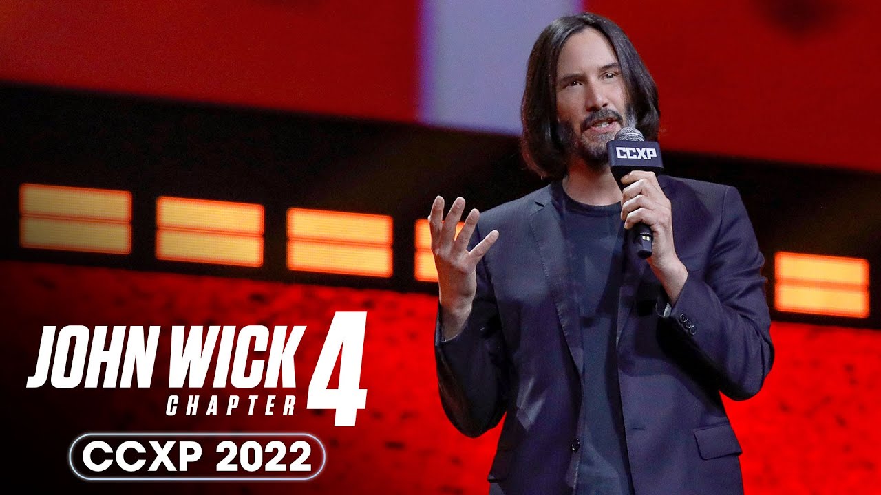 Відео до фільму Джон Уік 4 | John Wick: Chapter 4 at CCXP 2022 – Keanu Reeves