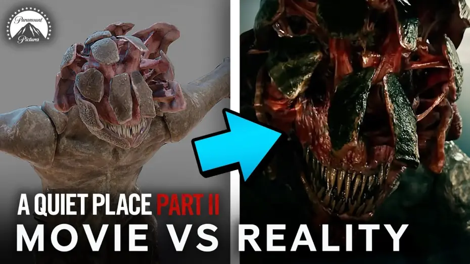 Відео до фільму Тихе місце 2 | Aliens Movie vs. Reality