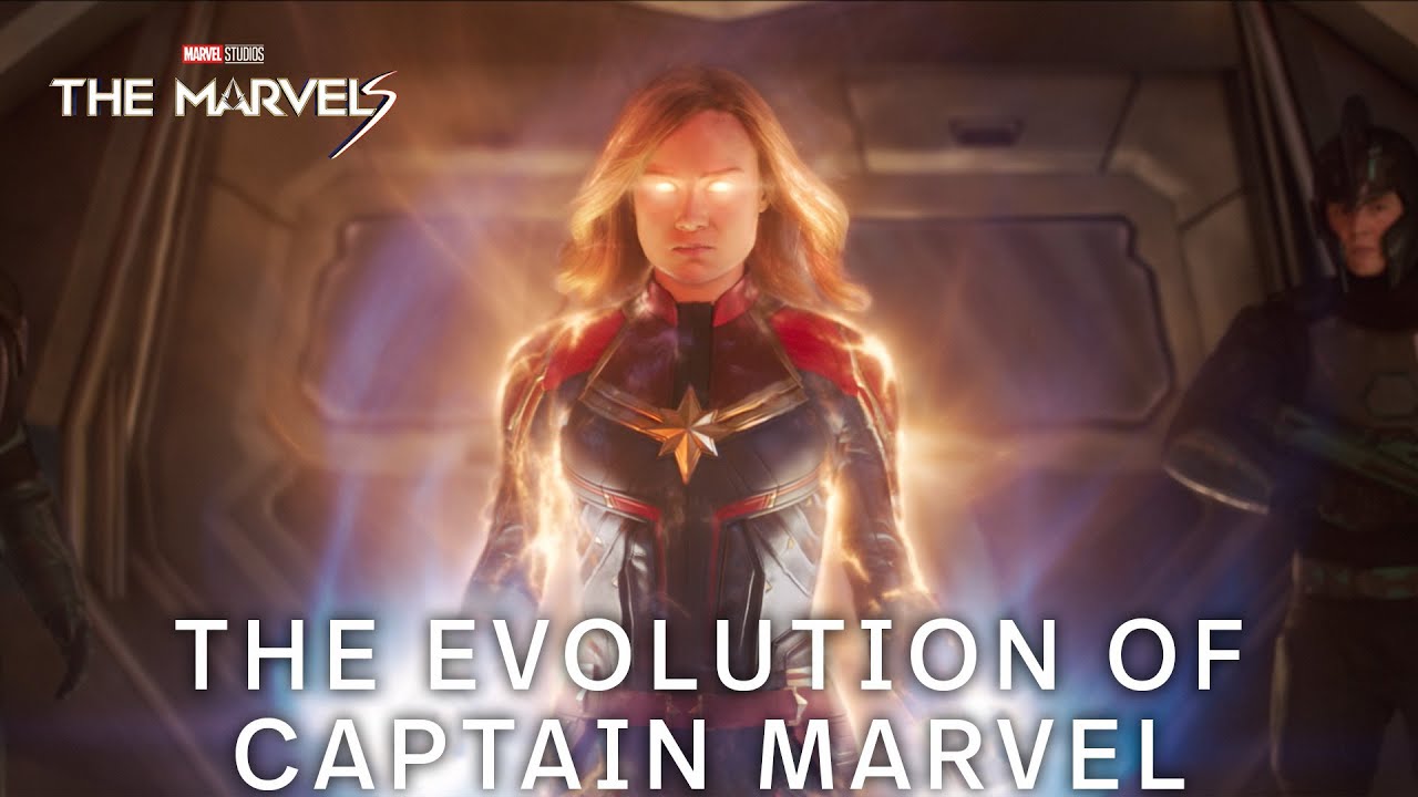 Відео до фільму Марвели | Evolution of Captain Marvel