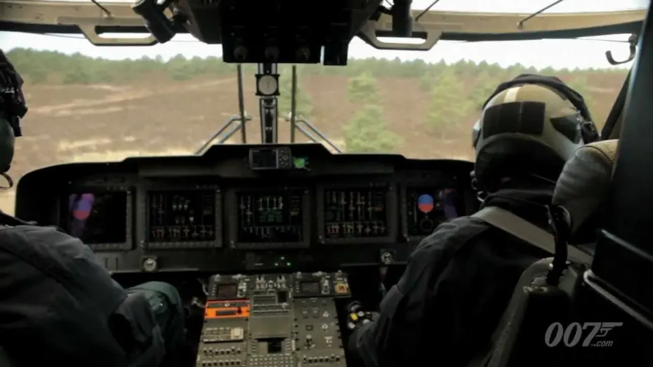 Відео до фільму 007: Координати Скайфолл | Videoblog: Helicopters