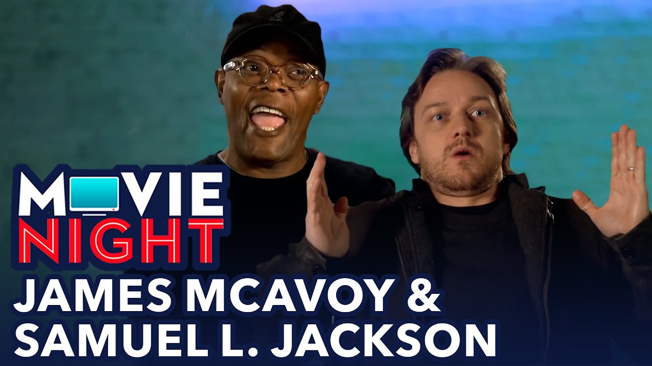 Відео до фільму Скло | James McAvoy & Samuel L. Jackson Share Their Cinema Etiquette | MOVIE NIGHT