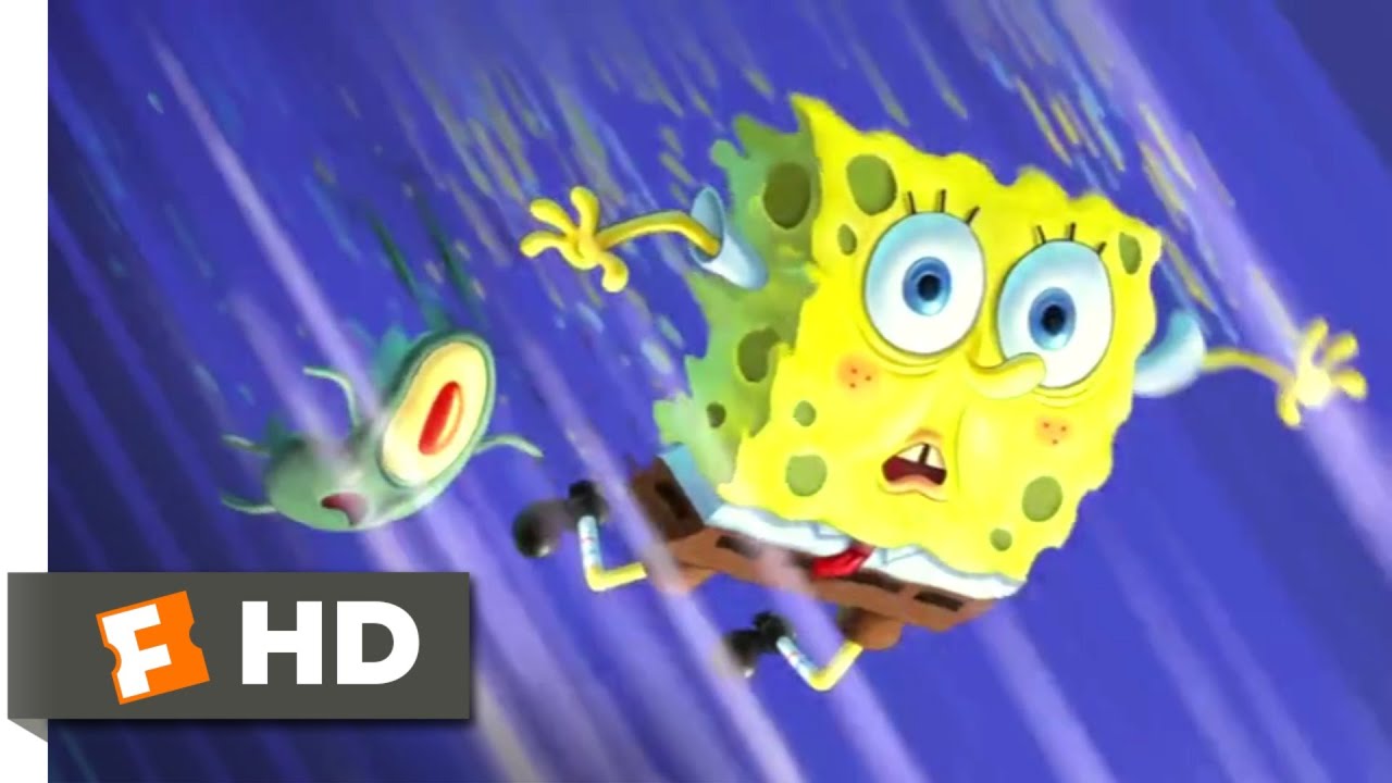 Відео до фільму Губка Боб: Життя на сушi | The SpongeBob Movie: Sponge Out of Water (2015) - A Sponge in Time Scene (4/10) | Movieclips