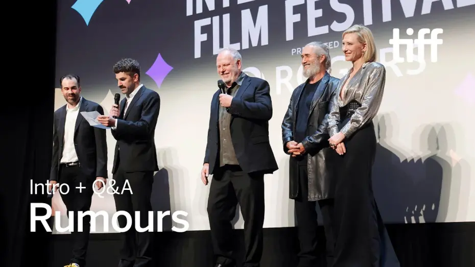 Відео до фільму Rumours | Intro + Q&A With Guy Maddin, Evan Johnson, and Galen Johnson | TIFF 2024