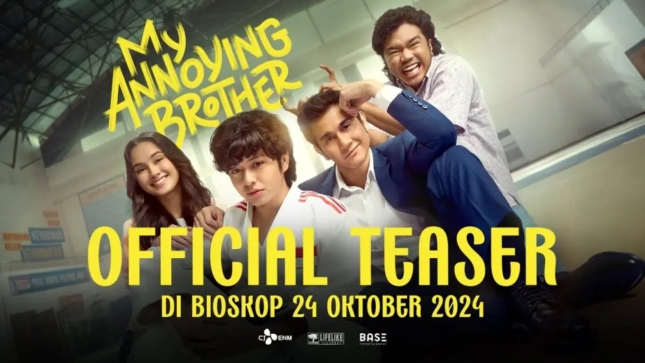 Відео до фільму My Annoying Brother | MY ANNOYING BROTHER - Official Teaser | 24 Oktober 2024 di BIOSKOP