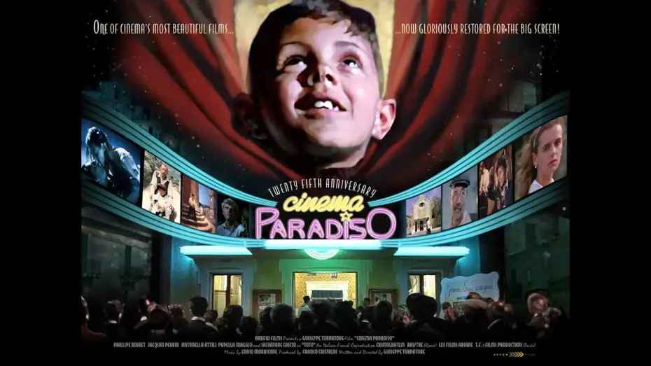 Відео до фільму Новий кінотеатр «Парадізо» | Cinema Paradiso Official 25th Anniversary trailer from Arrow Films