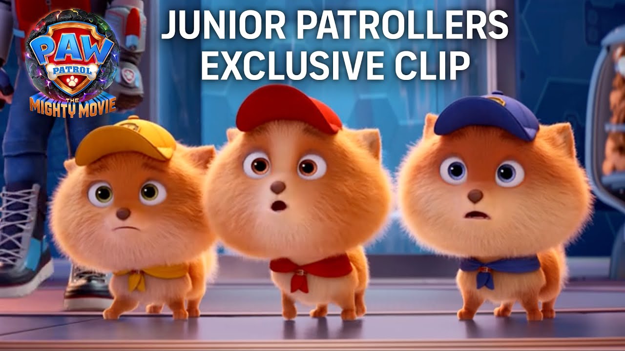 Відео до фільму Щенячий патруль: Мегакіно | "Meet the Junior Patrollers" Exclusive Clip