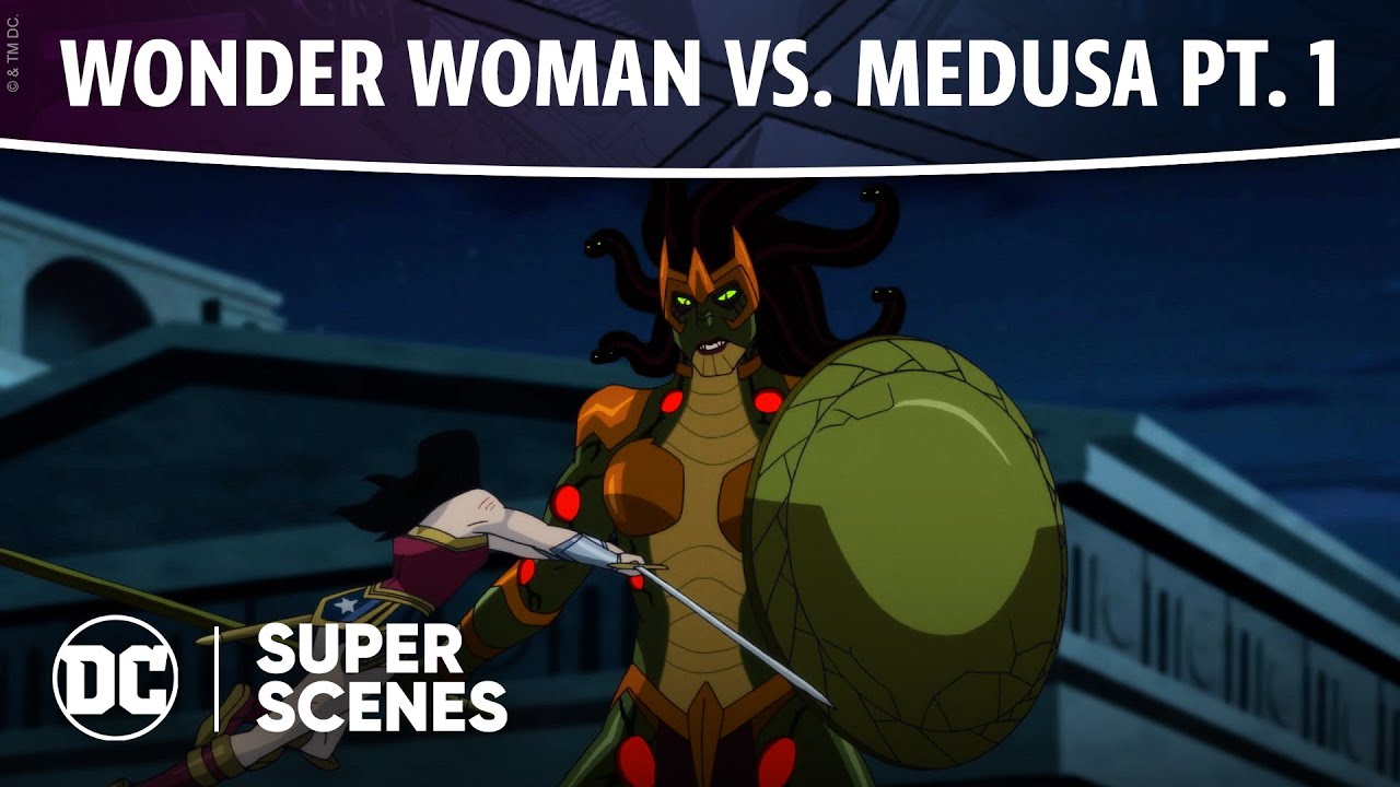 Відео до фільму Диво-жінка: Кровні лінії | DC Super Scenes: Wonder Woman vs. Medusa Pt. 1