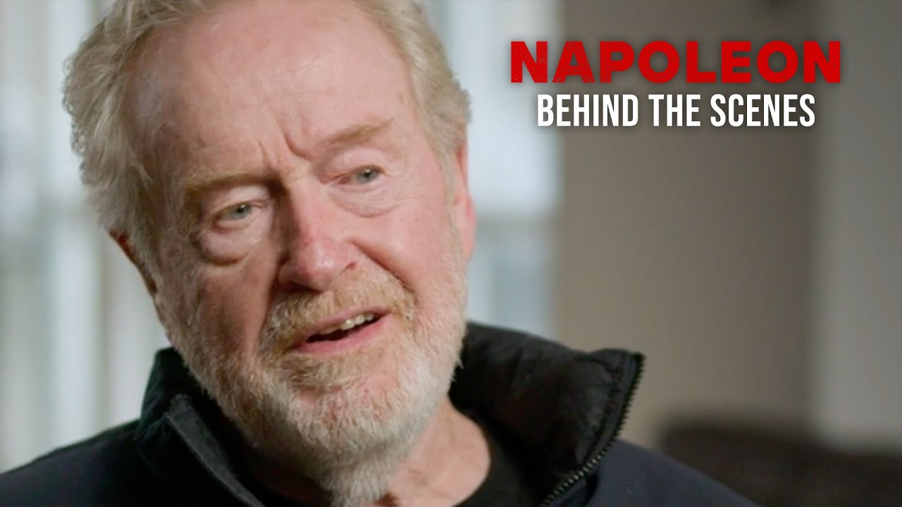 Відео до фільму Наполеон | Behind the Scenes With Ridley Scott