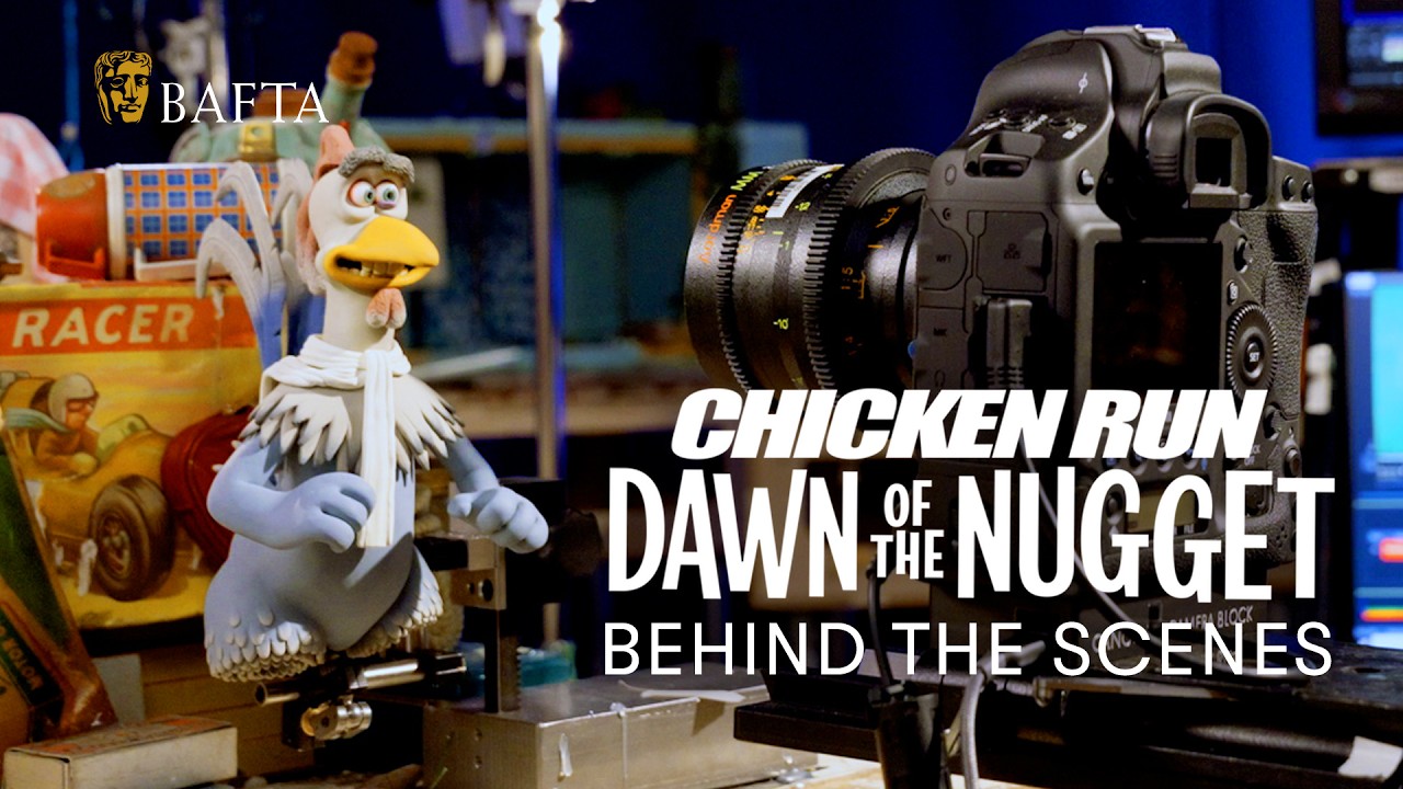 Відео до фільму Втеча з курника: Світанок наггетсів | Behind the scenes of how Aardman animated Chicken Run: Dawn of the Nugget | BAFTA On Set