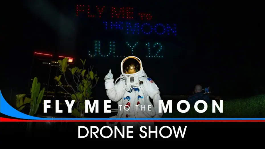 Відео до фільму Забери мене на місяць | Drone Show