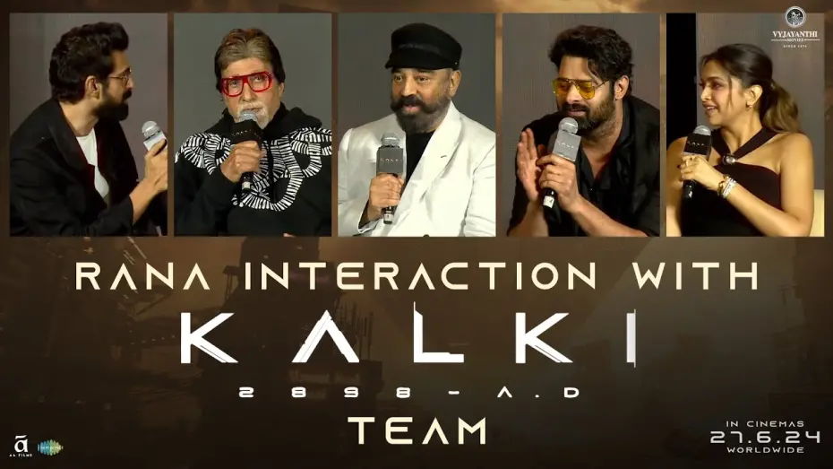 Відео до фільму Kalki 2898-AD | Rana Interaction with Kalki 2898 AD Movie Team at Pre Release Event @ Mumbai