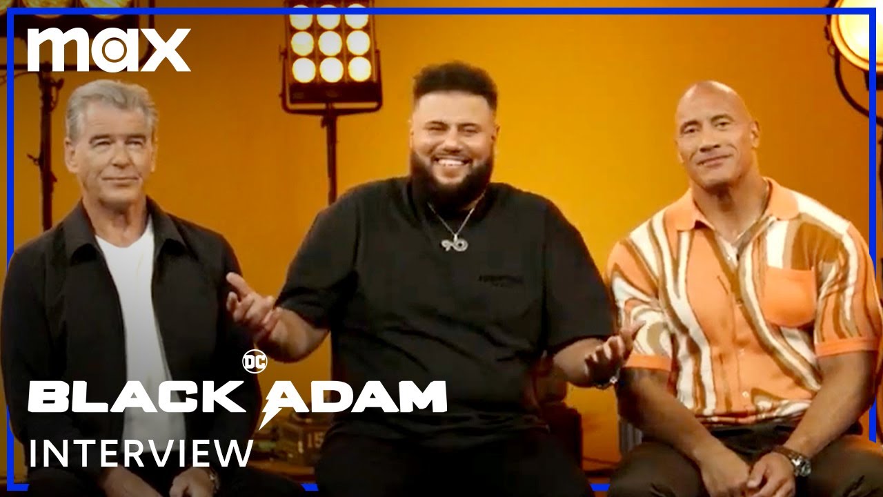 Відео до фільму Чорний Адам | The Cast of Black Adam Pick Their Superpowers