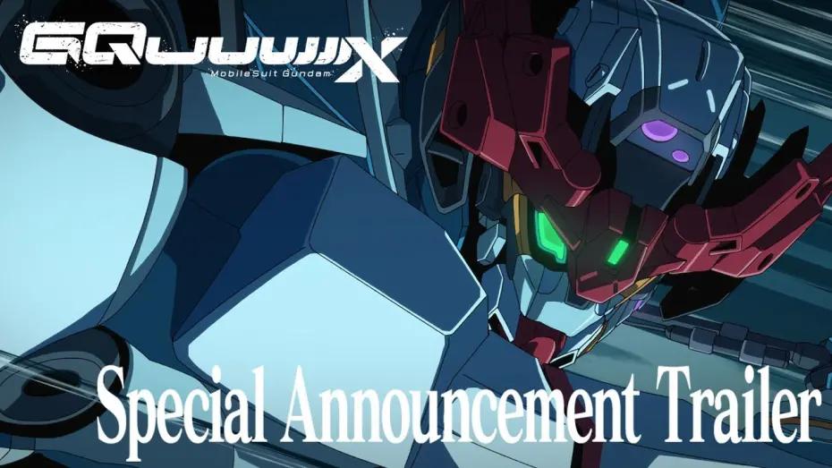 Відео до фільму Mobile Suit Gundam GQuuuuuuX -Beginning- | Official Trailer [Subtitled]