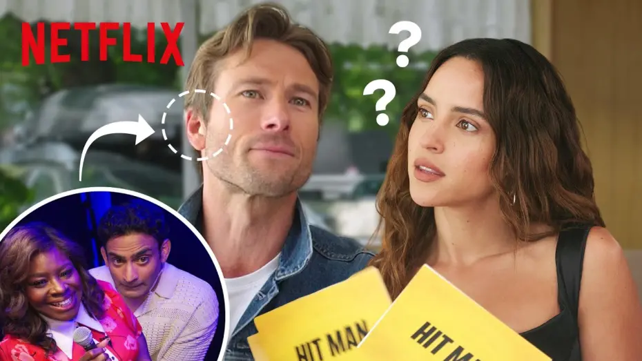 Відео до фільму Hit Man | Glen Powell Ruins Interview with Adria Arjona