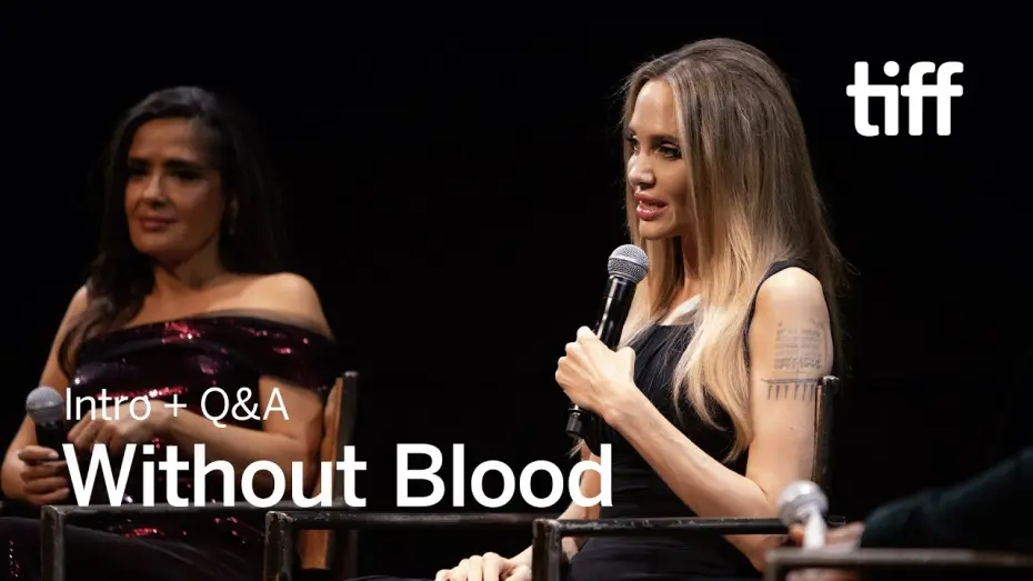 Відео до фільму Without Blood | TIFF 2024 Intro + Q&A  With Angelina Jolie & Salma Hayek