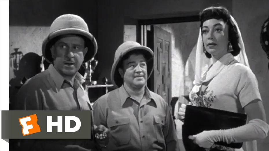 Відео до фільму Ебботт і Костелло зустрічають мумію | Abbott and Costello Meet the Mummy (1955) - Selling the Medallion Scene (4/10) | Movieclips