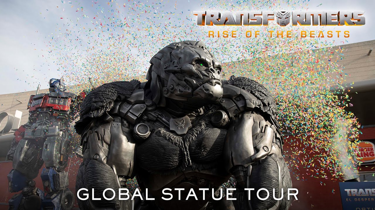 Відео до фільму Трансформери: Час Звіроботів | Global Statue Tour