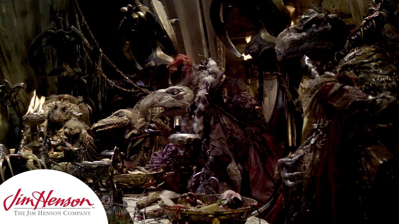 Відео до фільму Темний кристал | The Skeksis Feast!