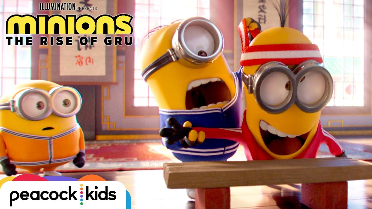 Відео до фільму Посіпаки: Становлення лиходія | The Minions Learn Kung Fu