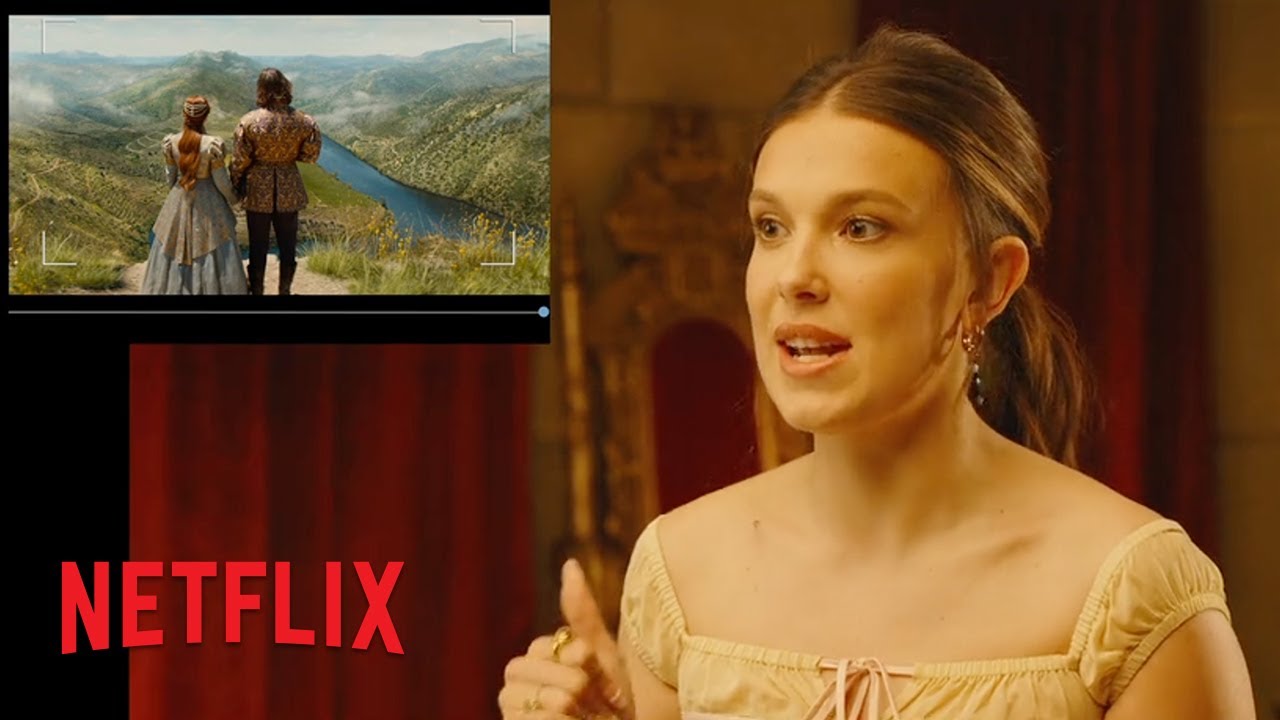 Відео до фільму Діва проти біди | Millie Bobby Brown Reacts to the Damsel Trailer