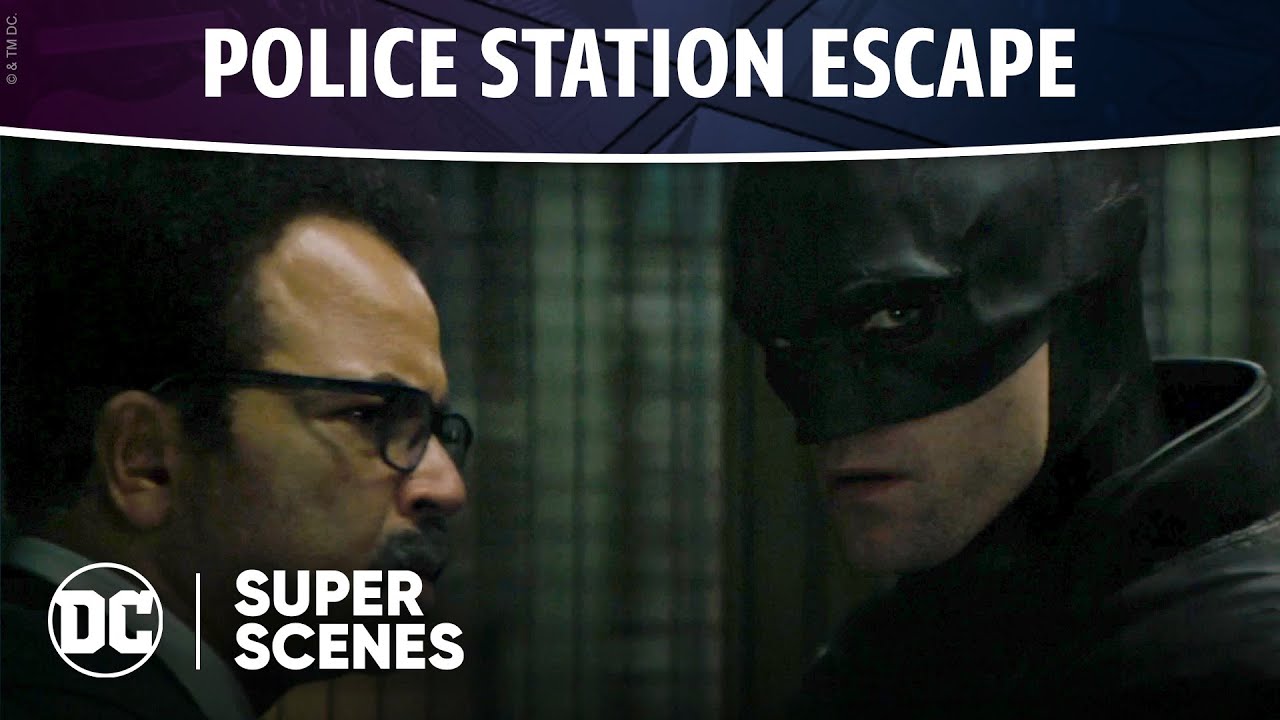 Відео до фільму Бетмен | DC Super Scenes: Police Station Escape