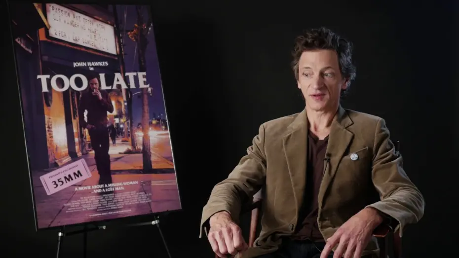 Відео до фільму Too Late | John Hawkes talks “Down With Mary” in TOO LATE