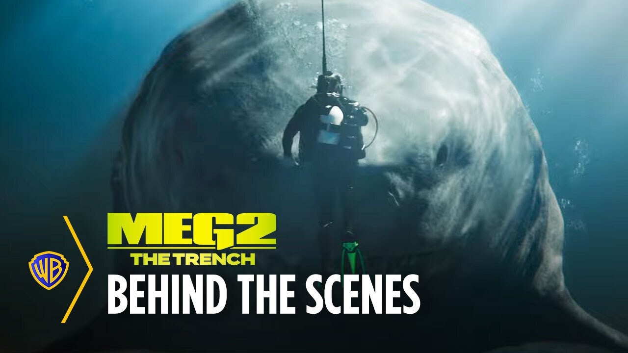 Відео до фільму Мег 2: Западина | The Making of Meg 2: The Trench