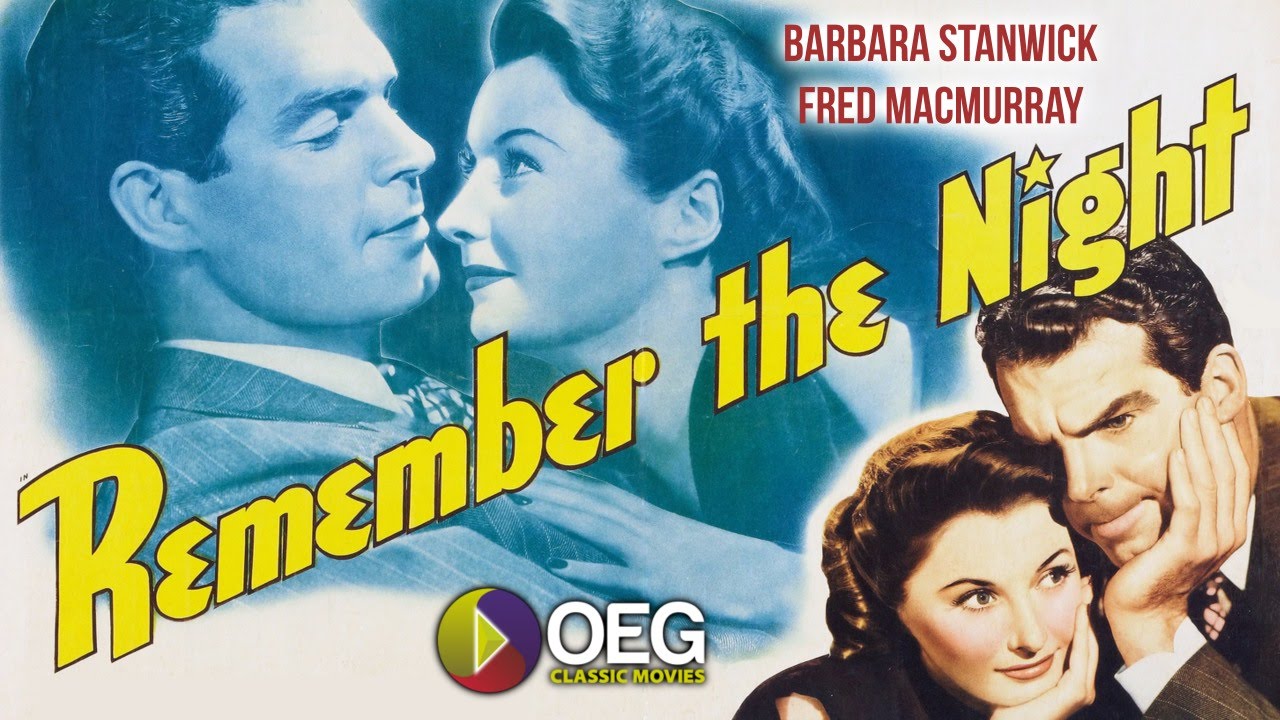 Відео до фільму Саботаж | Remember The Night 1940 Trailer