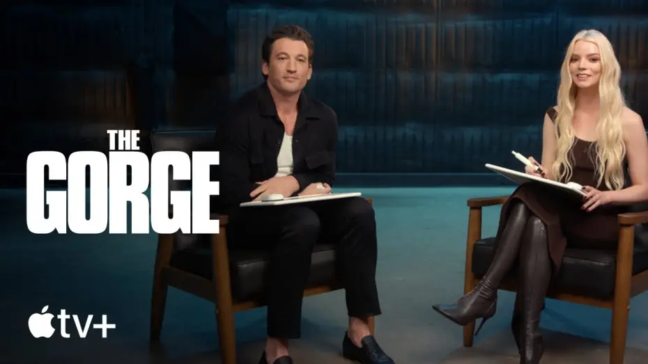 Відео до фільму The Gorge | Whiteboard Q&A with Miles Teller and Anya Taylor-Joy