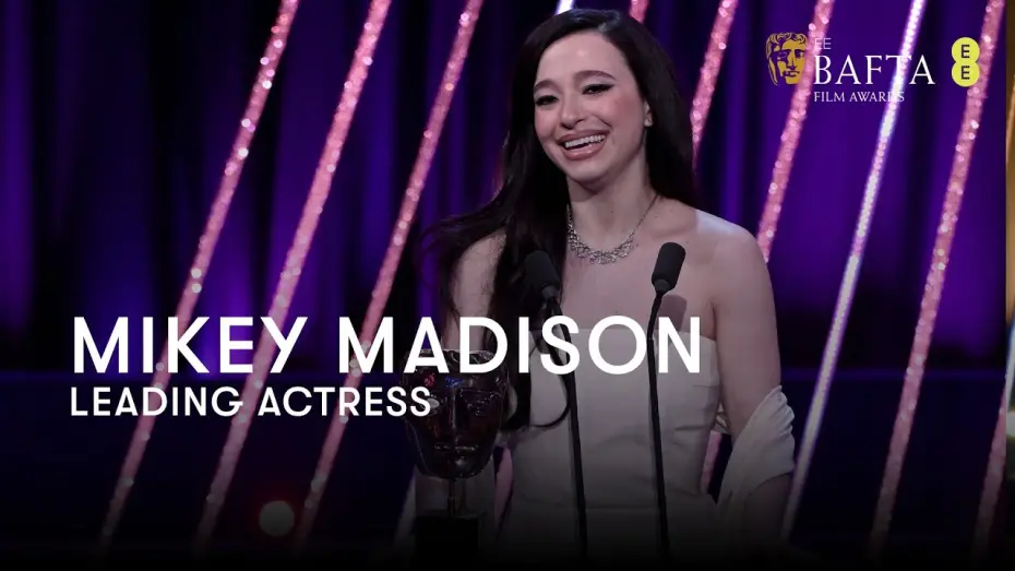 Відео до фільму Anora | Mikey Madison wins Leading Actress for her role as Ani in Anora | BAFTA Film Awards 2025