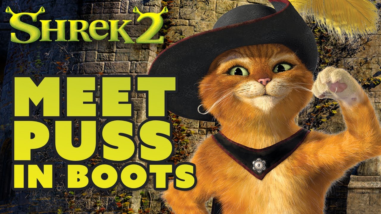 Відео до фільму Шрек 2 | Meet Puss in Boots!