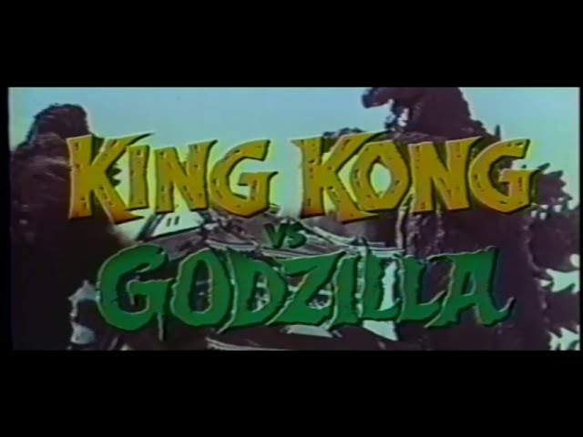 Відео до фільму Кінг-Конг проти Ґодзілли | King Kong vs. Godzilla  - ( 1963 U.S. Version)