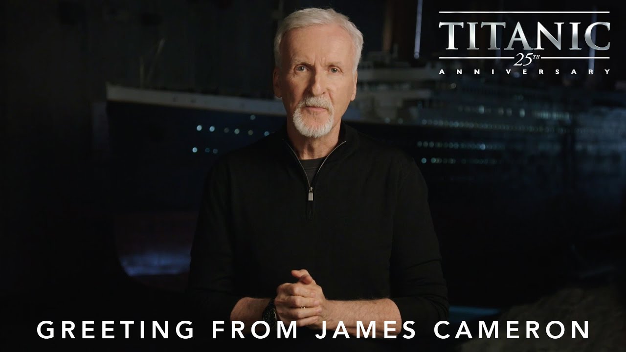 Відео до фільму Титанік | Greeting from James Cameron