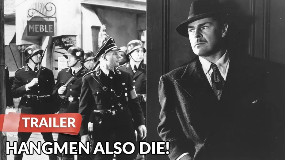 Відео до фільму Hangmen Also Die! | Hangmen Also Die 1943 Trailer HD | Fritz Lang | Brian Donlevy